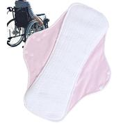 Toalla higiénica menstrual, antideslizante, reutilizable, antifugas, de algodón lavable, protección mensual lavable para mujer, cuidado posparto, para mujeres, adolescentes, abuelitas