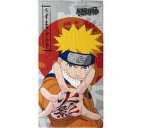 Toalla Infantil de Naruto - Multicolor - 70x140 cm - Elaborada con 100% Poliéster de 240 gsm - Toalla Pequeña - Estampado de Boruto Uzumaki - Producto Original Diseñado en España