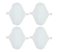 Toalla Menstrual Reutilizable, 4 toallas higiénicas femeninas limpias, cómodas y transpirables para mujer (S)