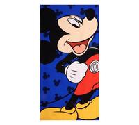 Toalla Mickey Mouse 70 x 140 cm Niño y Niña - Toalla Infantil Disney Mickey Mouse Suave y Absorbente para Playa, Pisicna y Natación, Toalla Infantil Verano 2-10 Años