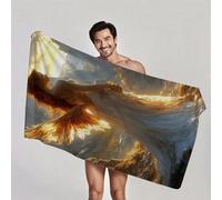 Toalla Microfibra Grande XXL 75x150 cm Toallas de Playa Secado rápido Sin Arena con Bolsa, Toallas Baño Grandes Antiarena, Ligera y Compacta Toalla Gimnasio Aplicable Gimnasio, Viajes, Sauna H1-1416