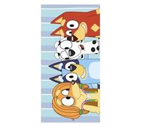 Toalla Microfibra niños Bluey para baño y Playa - Toalla Microfibra niños con diseño Infantil y Uso Diario