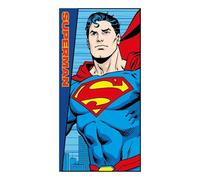 Toalla Microfibra niños Superman para baño y Playa - Toalla Microfibra niños con diseño Infantil y Uso Diario