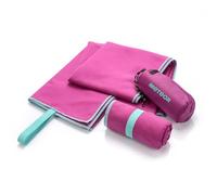 meteor Toalla Microfibra Secado rápido Ultra Ligero Absorbente - Ideal para Deporte Yoga Viajes Playa Campamento Baño para Niños, Hombres y Mujeres (80x130cm, Berenjena)
