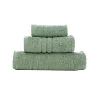 Toalla Omega 700 gr/m2 Algodón Egipcio Abecé Casa (Musgo, Lavabo-50x100 cm)