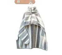 Toalla para perros | Toalla rápida para perros, manta de rayas de microfibra absorbente usable para playa, piscina, coche, casa, cachorro, salón