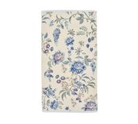 Toalla Pip Studio Secret Garden Color Blanco-Azul Dimensiones 55x100 cm