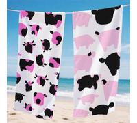 Toalla Playa 85x170cm Simple Toalla Microfibra Grande Juego de 2 Abstracto Patrón Diseño Absorbente Secado Rápido Beach Towel Ultraligera con Botón presión Diseño y Bolsa para Piscina Yoga, Model992