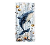 Toalla Playa Animal, Toalla Playa Grande 100x200cm, Toallas Baño Grandes Antiarena Secado Rápido Pareo Multiusos con Bolsa para Viajes, Gimnasio, Piscina, Accesorios Playas, Regalo Mujer Hombre -1533