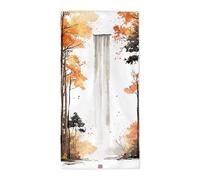 Toalla Playa Blanco, Toalla Playa Grande 75x150cm, Toallas Baño Grandes Antiarena Secado Rápido Pareo Multiusos con Bolsa para Viajes, Gimnasio, Piscina, Camping, Accesorios Playas, Regalo Mujer -3258