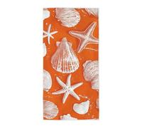 Toalla Playa Caparazón, Toalla Playa Grande 80x160cm, Toallas Baño Grandes Antiarena Secado Rápido Pareo Multiusos con Bolsa para Viajes, Gimnasio, Piscina, Accesorios Playas, Regalo Mujer Hombre -199