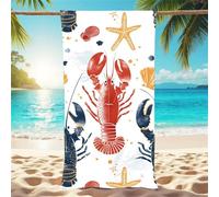 Toalla Playa Grande 75x150cm Toalla Microfibra Plano Toallas Playa animal Toalla Gimnasio Ligera y Secado Rápido Con Bolsa Almacenamiento Impermeable para Viajes Gimnasio Piscina o Ducha Yoga X1-888