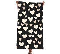 Toalla Playa Grande 90x180 cm (Amar) Toalla Microfibra con Bolsa Impermeable, Botón, Secado Rápido Absorbente Antiarena Suave Compacta y Ligera Toallas de Playa para Hombre Mujer, Regalo (Blanco) Z-1T
