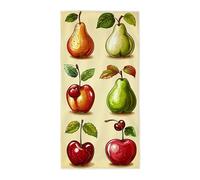 Toalla Playa Grande Microfibra 75x150cm, Toalla Playa Fruta, Microfibra Secado Rápido Antiarena, Ideal para Viajes Piscina Playas, Ligera con Bolsa Transporte, Accesorios Playas, Regalo Mujer -3708