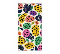Toalla Playa Leopardo, Toalla Playa Grande 75x150cm, Toallas Baño Grandes Antiarena Secado Rápido Pareo Multiusos con Bolsa para Viajes, Gimnasio, Piscina, Accesorios Playas, Regalo Mujer Hombre -1446
