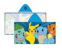 Poncho toalla pokemon microfibra