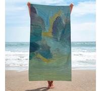 Toalla Playa óLeo Toallas de Playa SúPer Suave Toallas de Sauna Ligera Portá Til Towels para Yoga Toalla Personalizada Playa Toalla de Playa de Microfibra 80x130cm