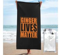 Toalla Playa Pan Irlandés Las Vidas Importan Grande Toalla De Ducha Ligera Toallas De Baño para Yoga Sauna Casas 80X130Cm