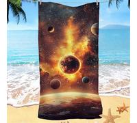 Toalla Playa sueño Luna, Toalla Playa Grande 90x200, Mujeres y Hombres Toalla Gimnasio, Toallas Microfibra Ligera y Portátil, Absorbente, Secado Rápido, Sin Arena para Natación Vacaciones w0j-350