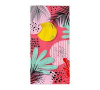 Toalla Playa Vistoso, Toalla Playa Grande 100x200cm, Toallas Baño Grandes Antiarena Secado Rápido Pareo Multiusos con Bolsa para Viajes, Gimnasio, Piscina, Accesorios Playas, Regalo Mujer Hombre -945