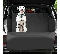 Toalla Protectora para Maletero de Coche. Funda para Animales domésticos, Funda para baúl Impermeable. Cubre Asiento Universal Trasero con protección Lateral, Cubierta Resistente, Multiusos.
