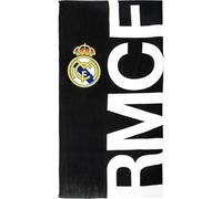 Toalla Real Madrid - Toalla Oficial con Diseño Exclusivo, Escudo y Colores del Club, Ideal para Playa, Piscina, Baño o Deporte, Accesorio Práctico para Aficionados al Fútbol