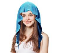 Toalla refrescante con protección UV - Tejido de microfibra suave con capucha, cuello con capucha, paño absorbente de sudor, pañuelo frío, bandana, accesorios deportivos | Toalla ligera con capucha
