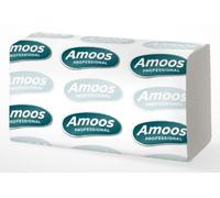 Toalla secamanos amoos professional plegada zig-zag 2 capas 21x25 cm.