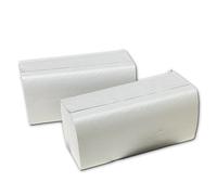 Toalla Secamanos Tissue Zig Zag Laminada 2 Capas | Caja 3000 unidades | Papel Secamanos Tipo Z de Alta Absorción | Uso Profesional para Baños, Oficinas y Hostelería