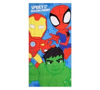 Toalla Spidey 70 x 140 cm Niño y Niña - Toalla Infantil Marvel Suave y Absorbente para Playa, Pisicna y Natación, Toalla Infantil Verano 2-10 Años