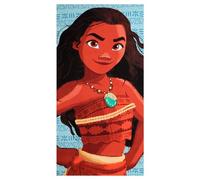 Toalla Vaiana 70 x 140 cm Niño y Niña - Toalla Infantil Disney Moana Suave y Absorbente para Playa, Pisicna y Natación, Toalla Infantil Verano 2-10 Años