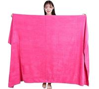 Toallas BañO Grandes Absorbentes, Toalla de baño grande microfibra gruesa 180 x 200 cm, absorbente, secado rápido, multifuncional, for natación, fitness, deportes, salón belleza(Pink,80X180CM)
