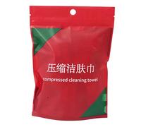 Toallas comprimidas para viajes, 20 toallas expandibles, toallas faciales suaves empaquetadas individualmente de 8.6 x 7.87 pulgadas, tejido agradable a la piel para limpieza, baño y uso al aire libre