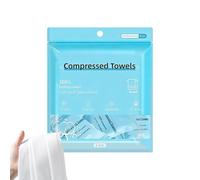 Toallas Comprimidas para Viajes | 6 Piezas Toallitas Limpiadoras Faciales | Toallitas de viaje portátiles | Para Mujeres Hombres Amantes Fitness Hotel Resort Camping Senderismo Playa Viaje Salón