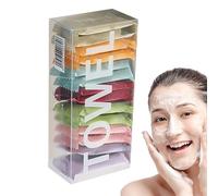 Toallas Comprimidas, Toallas, Toallitas Secas En Forma De Tableta, Toallitas Desechables Adultos, Toallitas Faciales Suave Y Reutilizables Para Uso En Mojado Y Seco