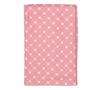 Toallas de aseo para mascotas Bone Dry, microfibra absorbente, extragrandes, 41 x 23.5 pulgadas, color rosa enrejado