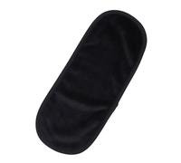 Toallas De Baño Grandes Toalla desmaquillante de belleza para maquillaje, desmaquillante de agua limpia, toalla desmaquillante reutilizable para limpia y perezosa, 40x17cm (Black, One Size)