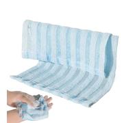Toallas de baño gruesas - Ricas en poliéster para una limpieza profunda y espumosa,Toallas de ducha exfoliantes grandes,Para mujeres, hombres, mayores, rostro, brazos, piernas, hogar, apartamento, via