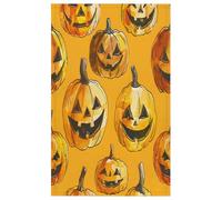 Toallas De Baño Halloween Retro Fantasma Calabaza Otoño Towels Alta Absorción Sábana De Baño Secado Rápido Toalla De Playa para Gimnasio Natación Yoga 40X70Cm