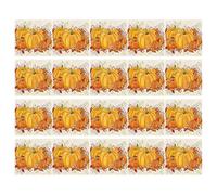 Toallas de cena de Halloween,Toallas de calabaza de Halloween - Servilletas de papel decorativas con patrón de calabaza,Toallas de mano en forma de calabaza, decoración de mesa naranja dulce