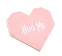 Toallas de corazón de San Valentín,Servilletas de papel Corazón,Servilletas de papel Servilletas Amor en forma de corazón - Servilletas de papel, exquisita servilleta en forma de corazones de amor