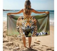 Toallas de gimnasio Leopard In The Wild: A Majestic Stroll, toalla de baño, toalla de golf, toallas de piscina