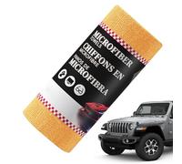 Toallas de microfibra para automóviles, limpiador interior de automóviles, paño absorbente reutilizable para lente de vidrio, ventana, parabrisas, espejo, encimera, cocina, baño