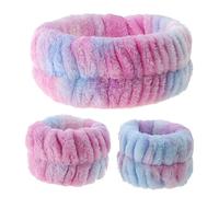 Toallas de muñeca para mujer, diadema para lavarse la cara, pulseras absorbentes, toalla de lavado para niñas, evita que el agua se derrame hacia abajo