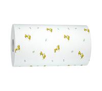 Toallas de papel reutilizables: rollo de tela de limpieza duradero, toallas de cocina perforadas | Servilletas sin pelusa altamente absorbentes, diseño lavable a máquina, perfecto para hogares y