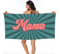 Toallas de Playa Personalizadas con tu Nombre, Personalizado Toallas de Playa de Microfibra de Secado rápido,Adecuadas para Playa, natación, Fitness, Camping, Yoga