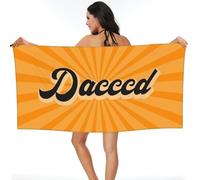 Toallas de Playa Personalizadas con tu Nombre, Personalizado Toallas de Playa de Microfibra de Secado rápido,Adecuadas para Playa, natación, Fitness, Camping, Yoga