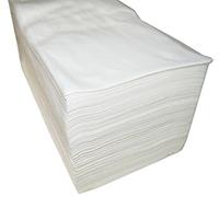 Toallas Desechables Spun-Lace 40*80 cm, 100 Unds, Peluquería / Estética, Poliéster, Color Blanco