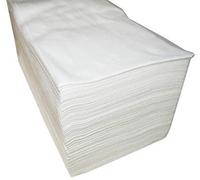 Toallas Desechables Spun-Lace para peluquería y estética. Color Blanco (200, 40 x 80 cm)