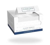 Toallas faciales Clean Skin Club: la primera toalla facial biodegradable del mundo. Elimina maquillaje, aprobada por dermatólogos, vegana y libre de crueldad. Ideal para piel sensible